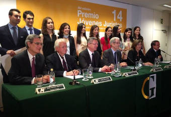 Lliurament del XIV Premi Joves Juristes.